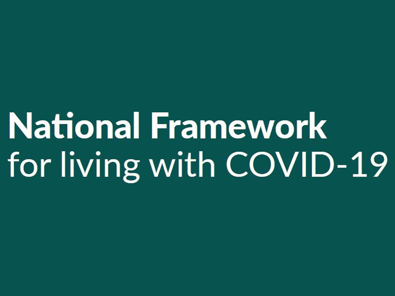 Nation Framework for living with Covid-19